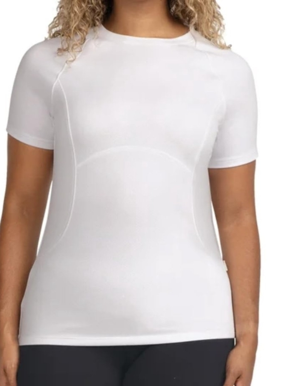 Spyder Women's White Short-Sleeve Performance Tee
